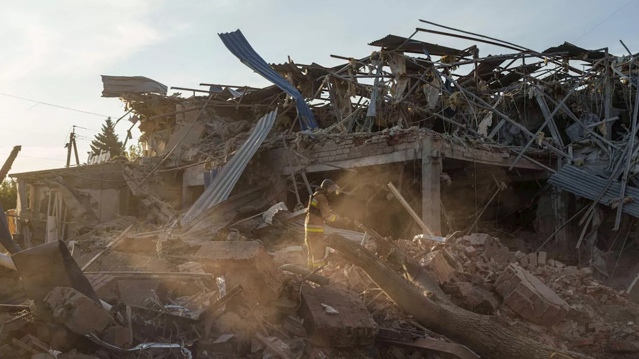 British citizen 'killed by Russian airstrike' which levelled hotel in eastern Ukraine