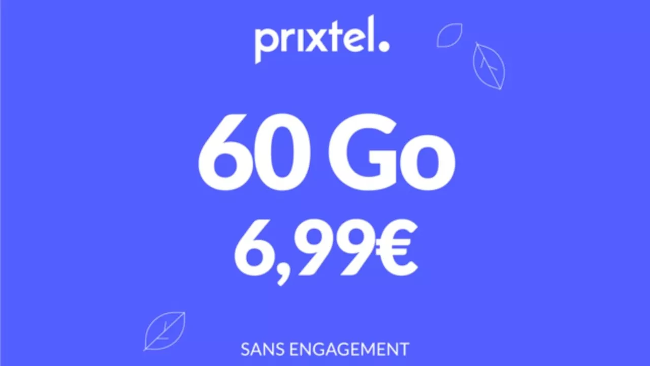 Ce forfait mobile Prixtel à 6,99 euros fait trembler la concurrence à la rentrée