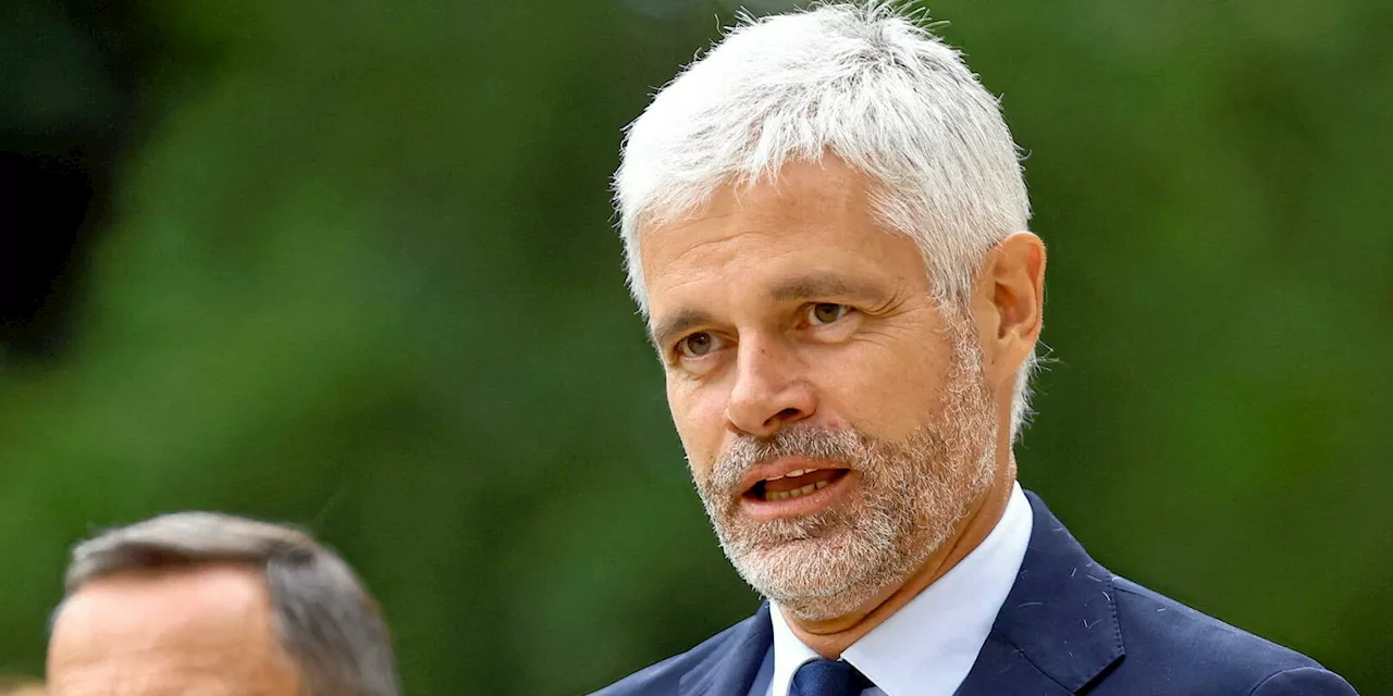 Laurent Wauquiez tape sur LFI et Lucie Castets lors de son meeting de rentrée politique