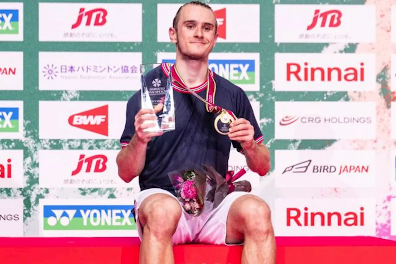 Le Français Alex Lanier remporte l'Open du Japon et devient le plus jeune vainqueur d'un Super Series