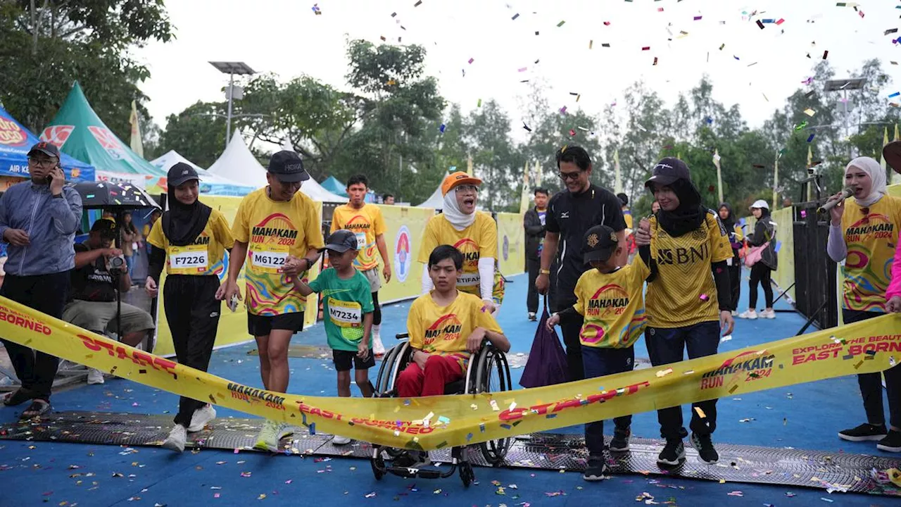 Gelar Lomba Lari Inklusif, Mahakam Run Sukses Terselenggara untuk Semua Kalangan