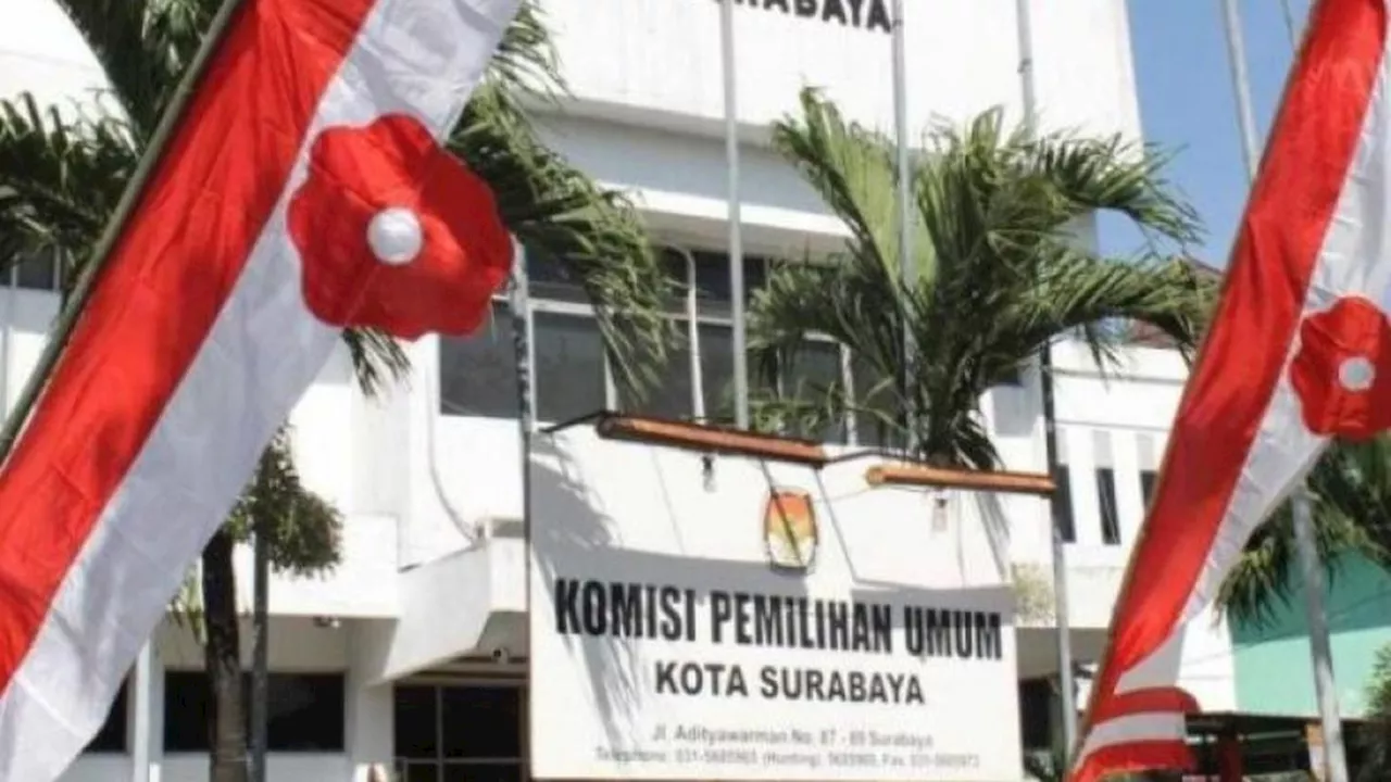 KPU Kota Surabaya Buka Pengumuman Pendaftaran Calon Wali Kota dan Wakil