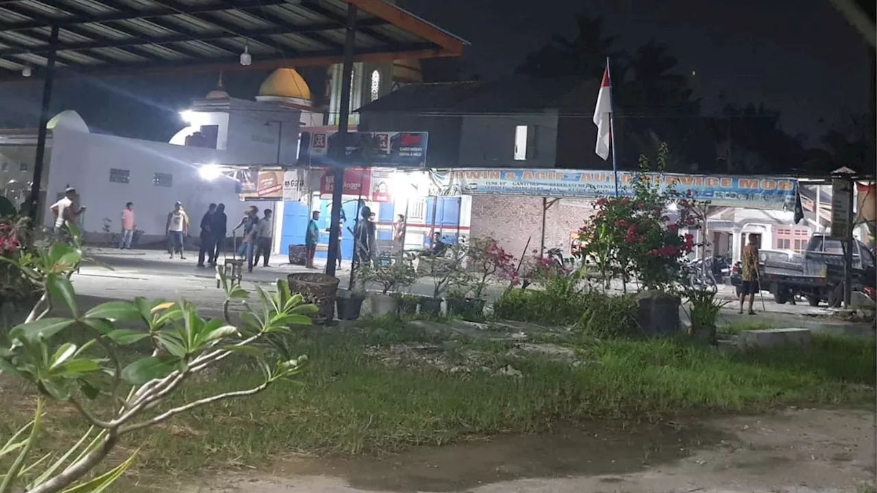 Malam-Malam Mencekam di Desa Sei Rotan Deli Serdang, Tawuran Geng Motor Usik Ketenangan Warga