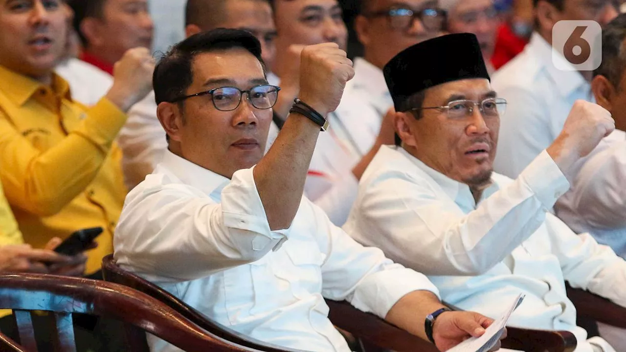 RK Ingin Duet Ridwan Kamil-Suswono Disingkat RIDO, Ini Tujuannya