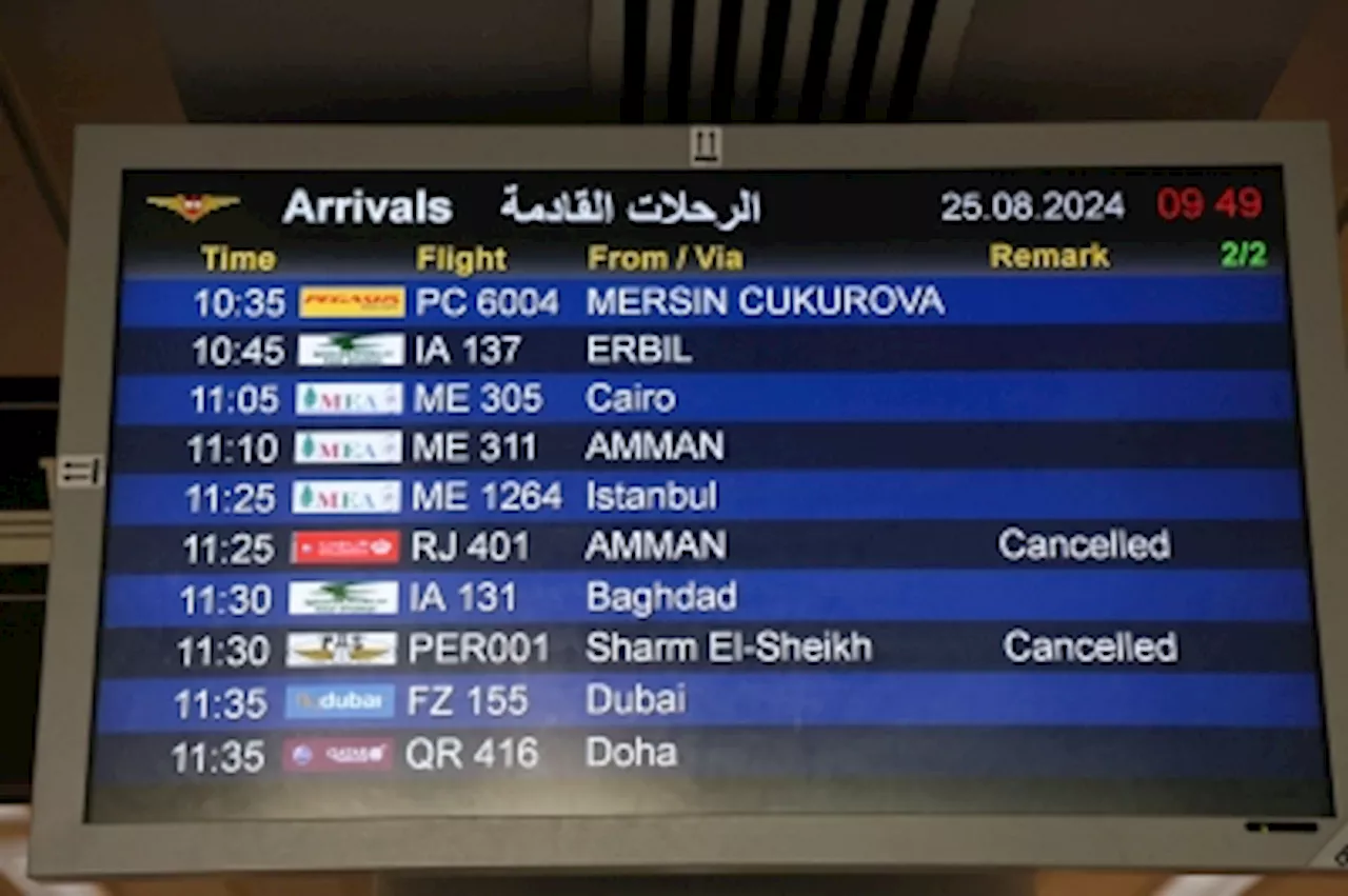 Royal Jordanian suspends Beirut routes as rockets and drones flood the skies