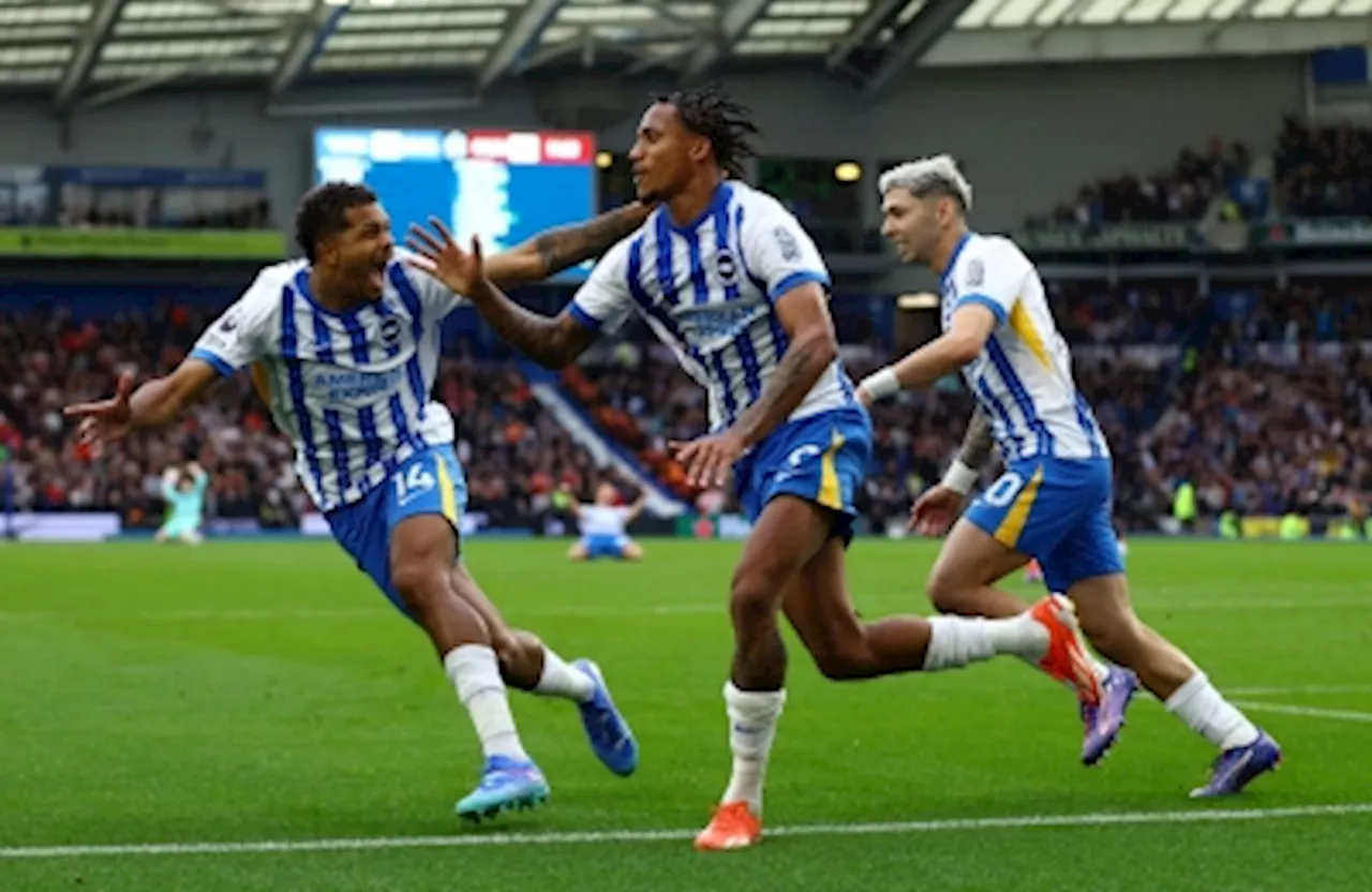 Victory for Huerzeler on home debut as Brighton leave it late to beat Man United in 2-1 shock