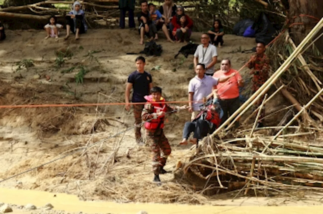 Water surge: Eight more trapped victims rescued, Civil Defence Force tells public to ‘stay alert, seek help’ in similar incidents