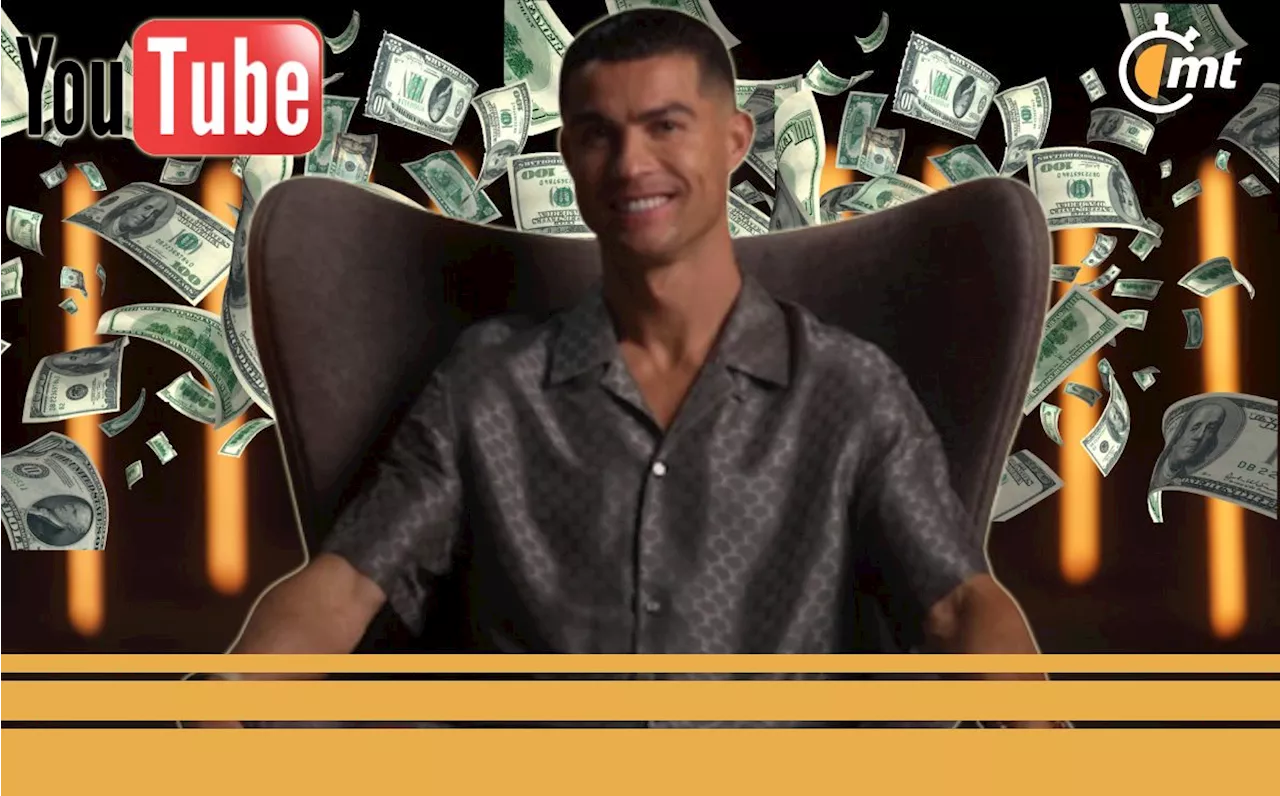 Cristiano Ronaldo y la MILLONARIA-cifra que-ganó en su debut como youtuber