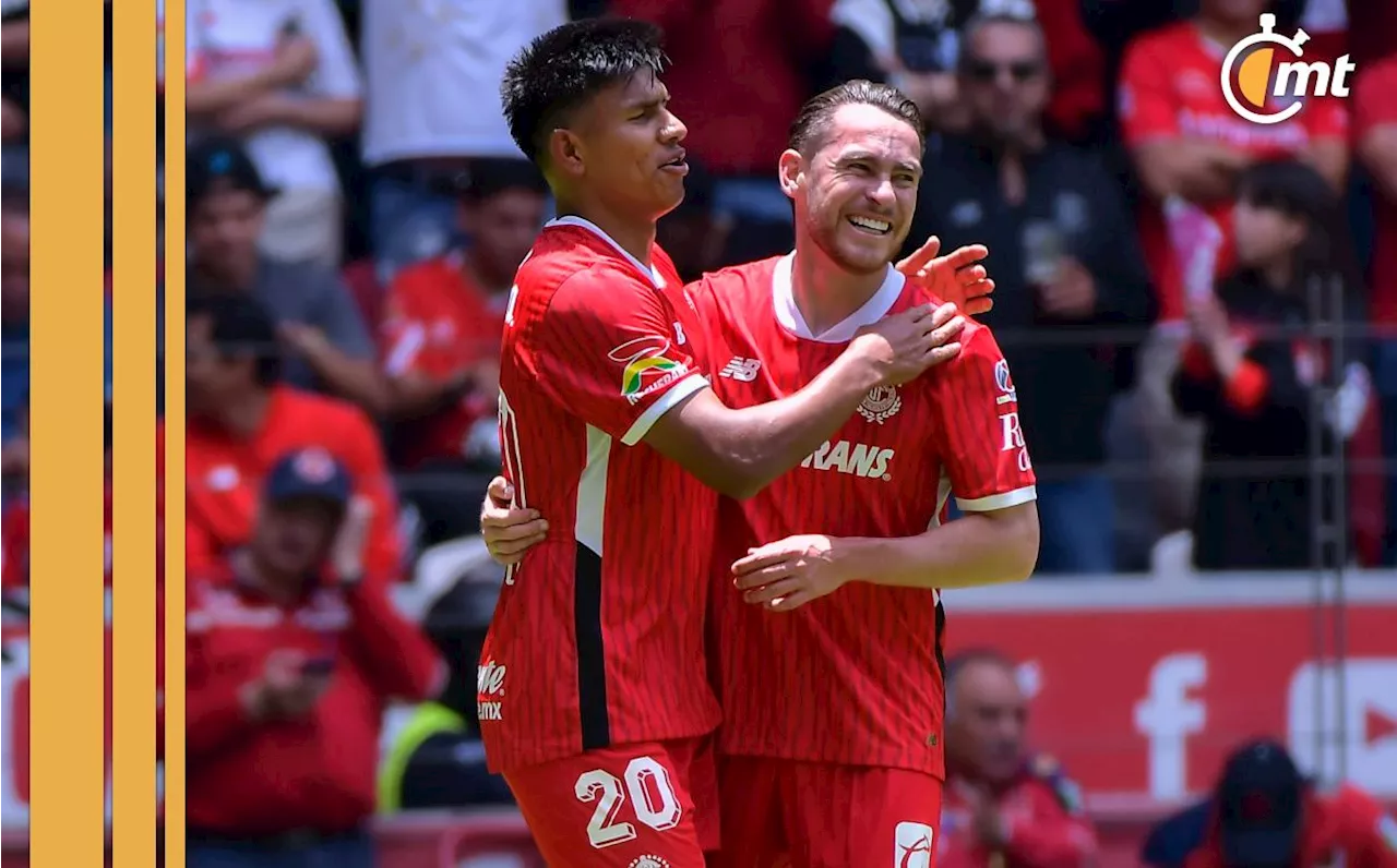 En 'concierto de errores' Toluca venció al Atlético San Luis en el Infierno