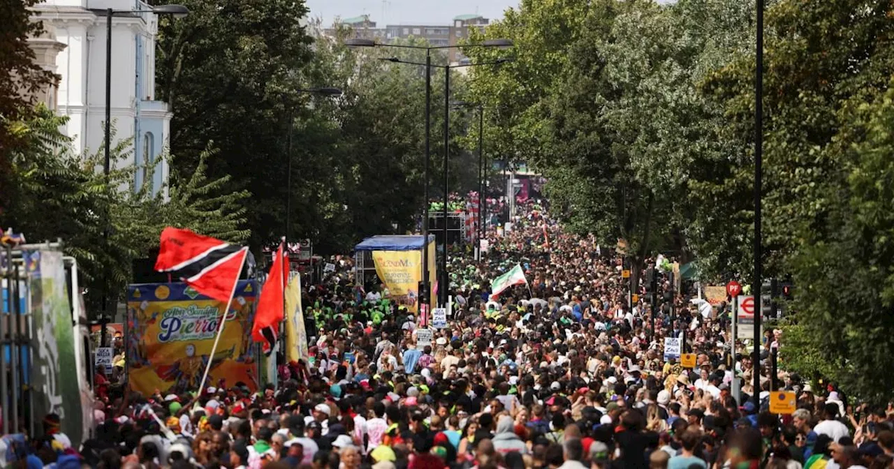 London awash with colour as 1,000,000 descend on Notting Hill Carnival