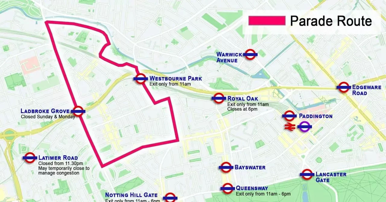 Notting Hill Carnival 2024 Map Faith Ginnifer