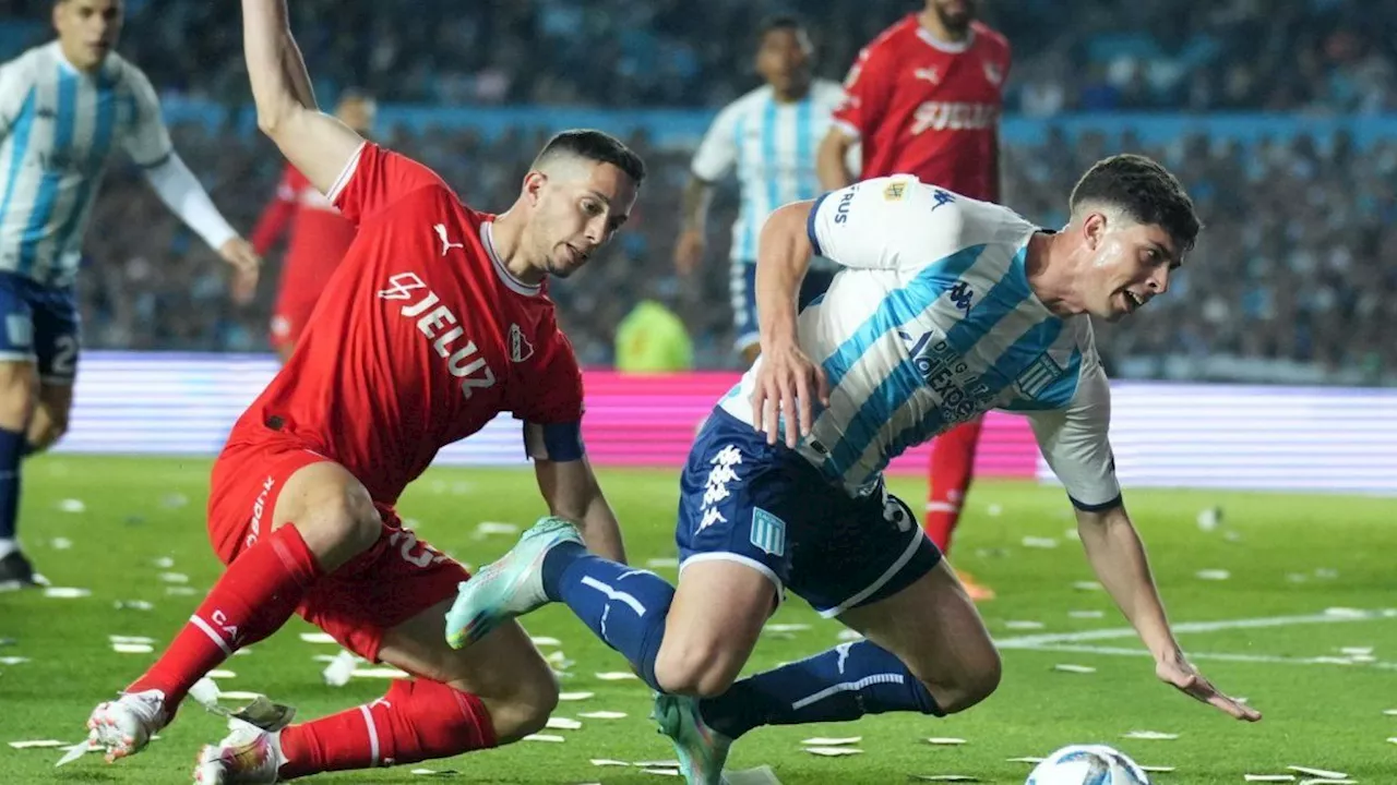 Racing vs. Independiente por la Liga Profesional de Fútbol: resultado en vivo