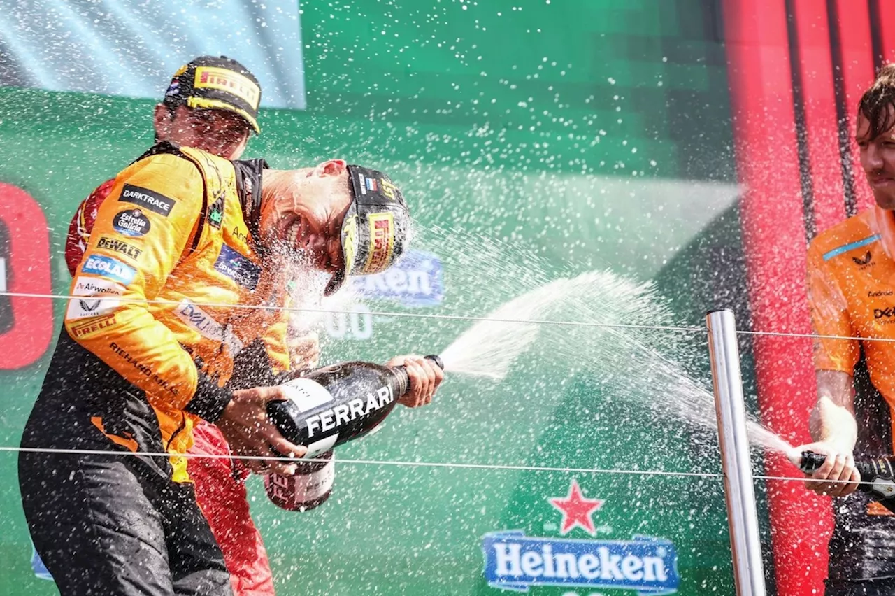 F1 Dutch GP: Norris takes crushing win from Verstappen, Leclerc