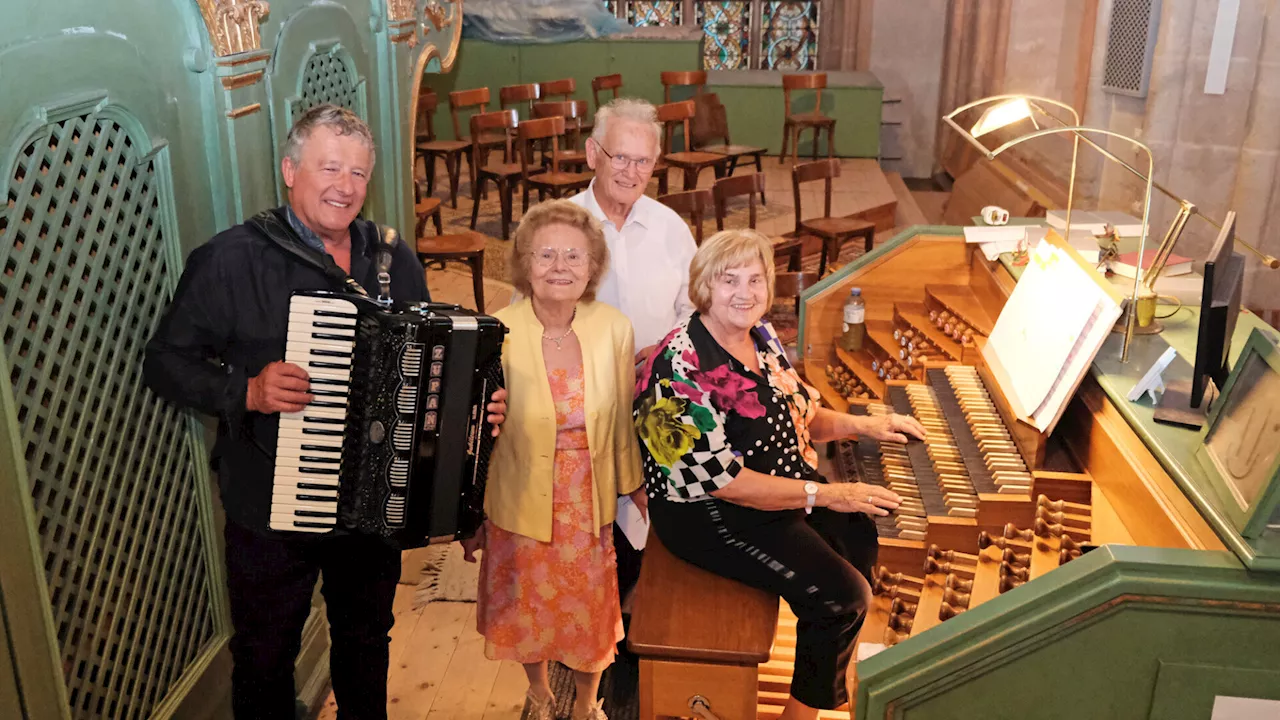 Brilliante Instrumenten-Kombi: Walcker-Orgel und Akkordeon