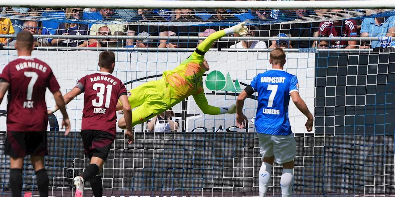 Matchwinner zwischen den Pfosten: Reichert rettet dem FCN in Darmstadt das Remis