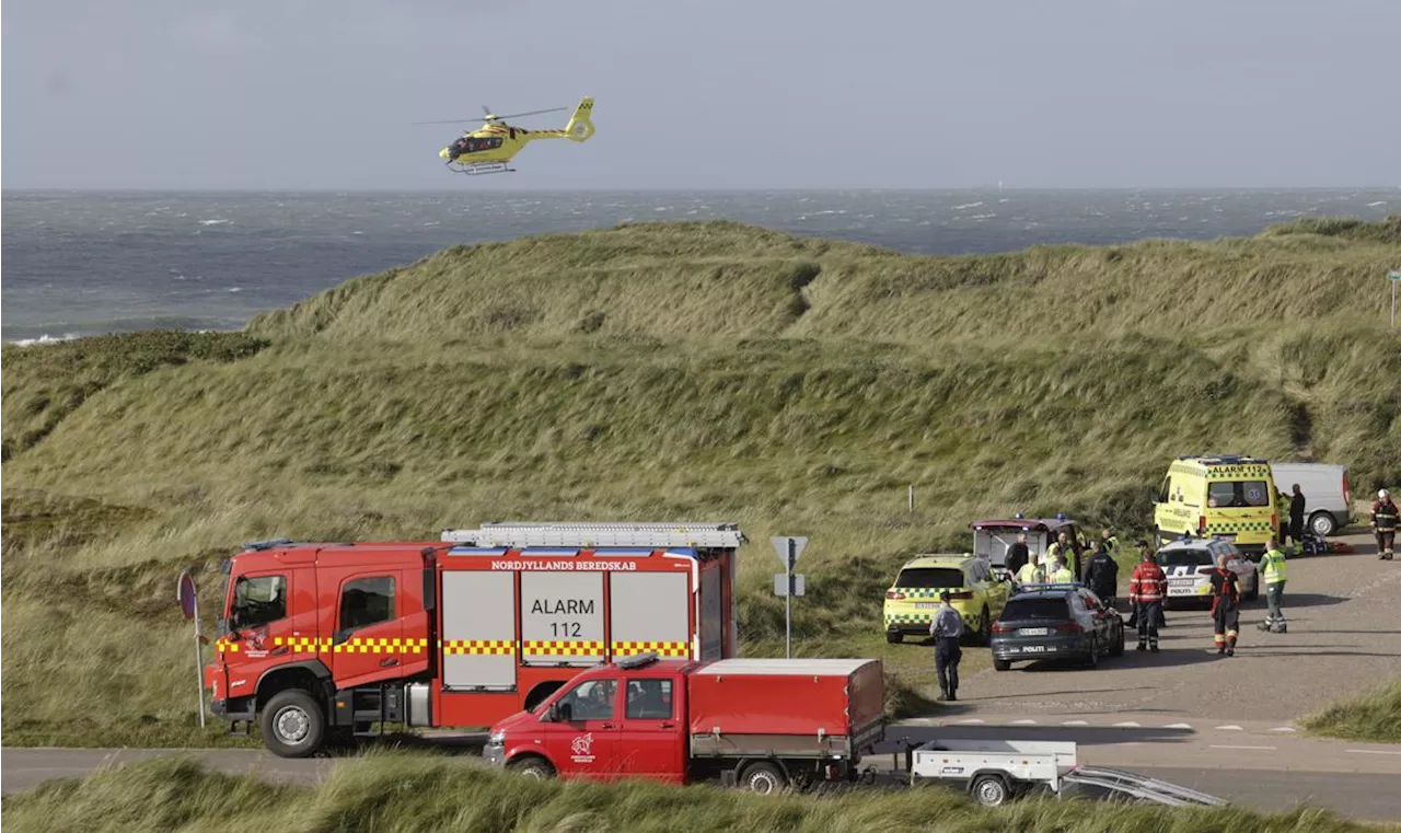 To drenge fløjet med helikopter til hospitalet efter alvorlig ulykke