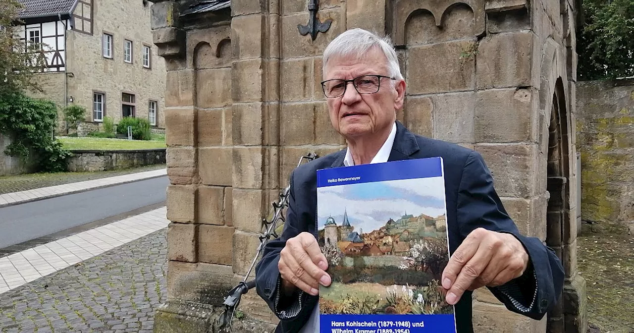 Neues Kohlschein-Buch: Braune Flecken auf weißem Kittel des berühmten Warburger Malers