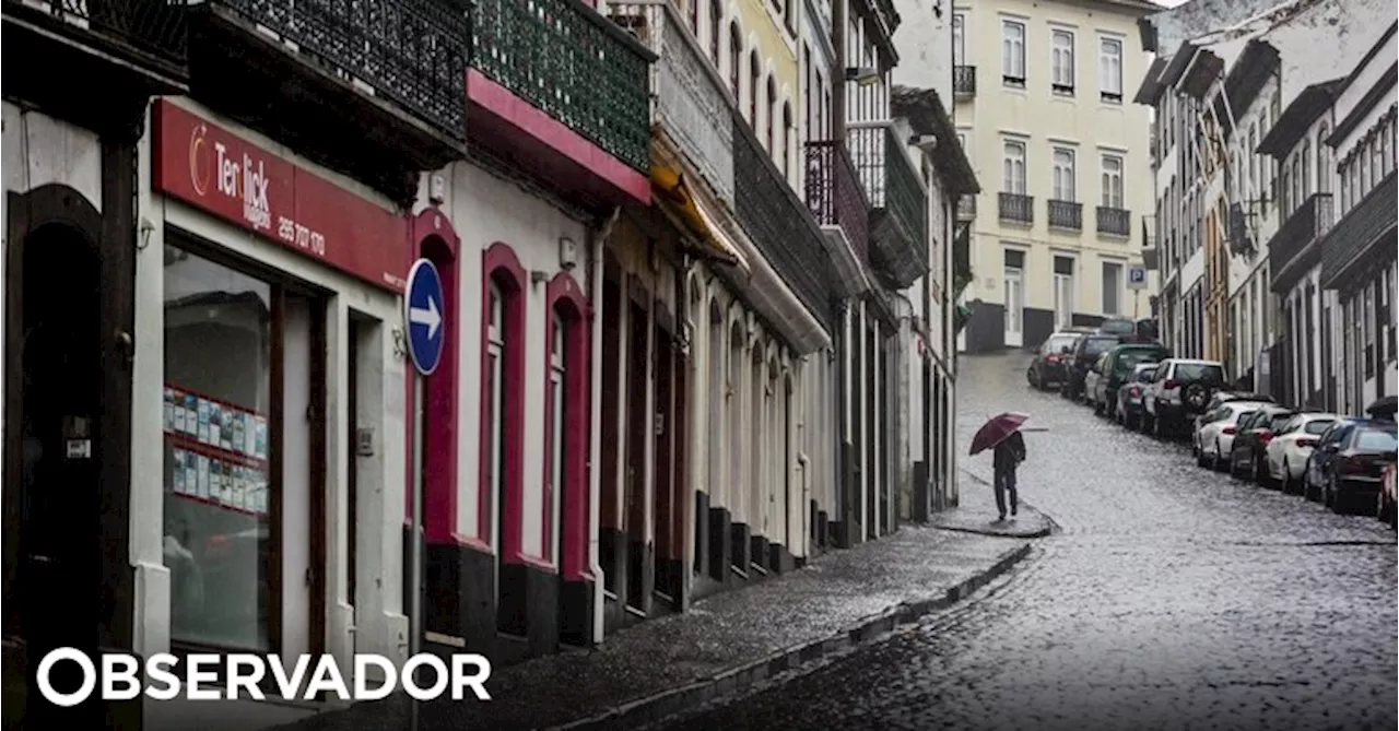 Ilhas dos Açores sob aviso amarelo devido às previsões de chuva forte