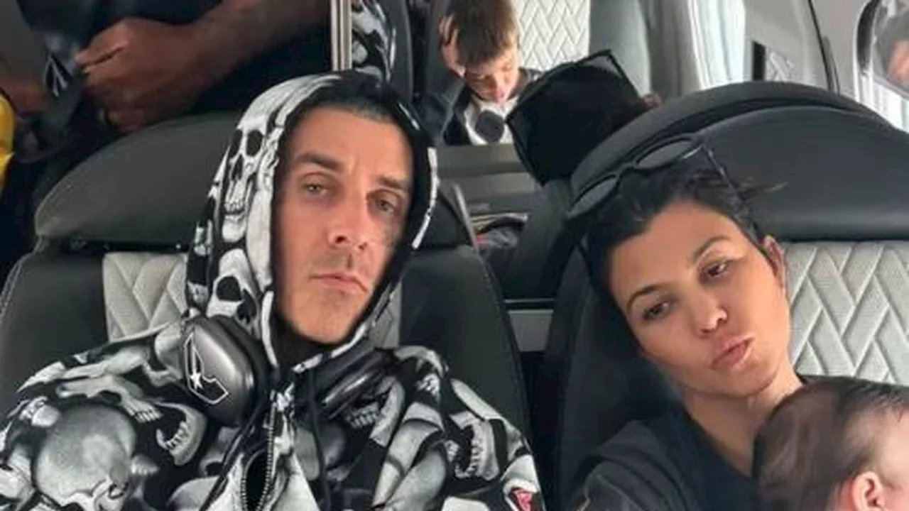 Travis Barker und Kourtney haben wohl Bettflaute seit Baby