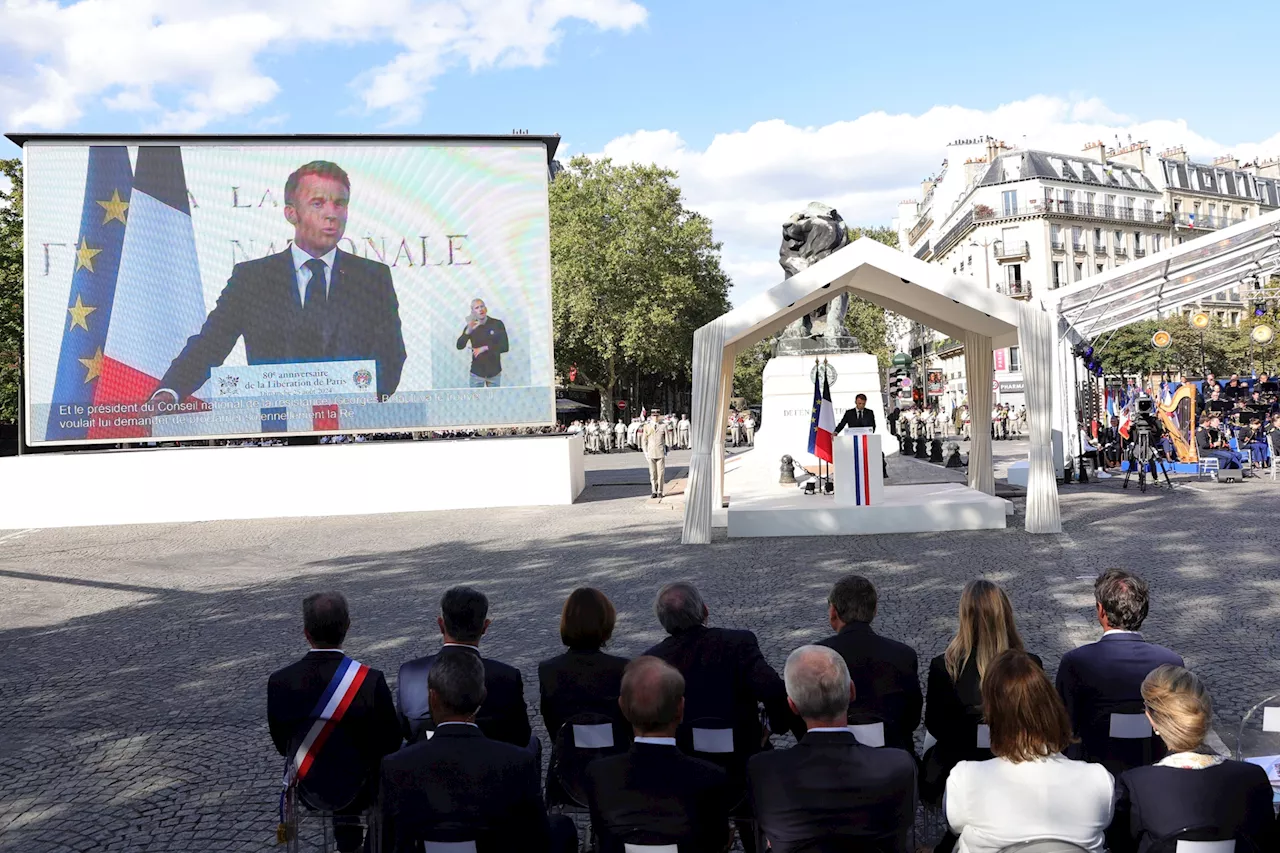 80e anniversaire de la Libération de Paris : retrouvez les images marquantes de la cérémonie