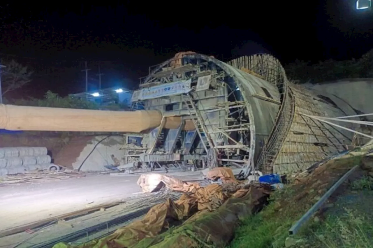 ดินถล่มอุโมงค์รถไฟความเร็วสูงโคราช-3คนงานสูญหาย