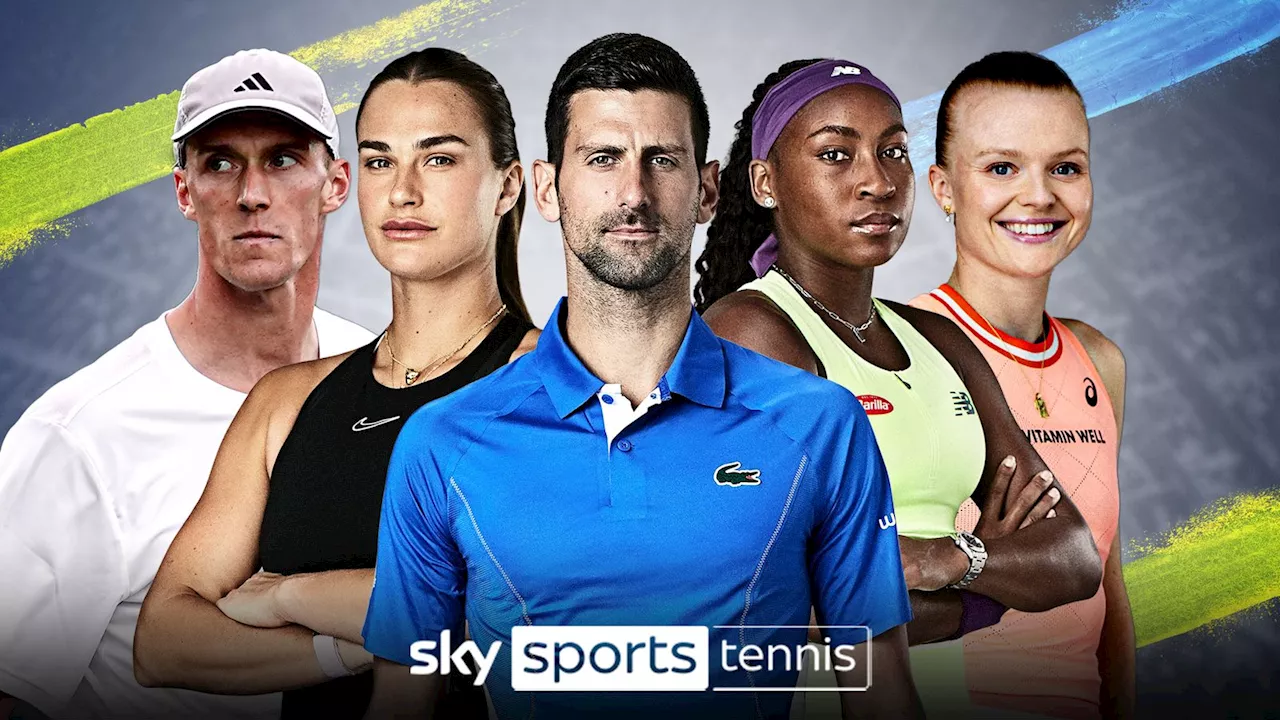 Monday at the US Open: Novak Djokovic, Aryna Sabalenka, Jan Choinski, Harriet Dart and Coco Gauff in action