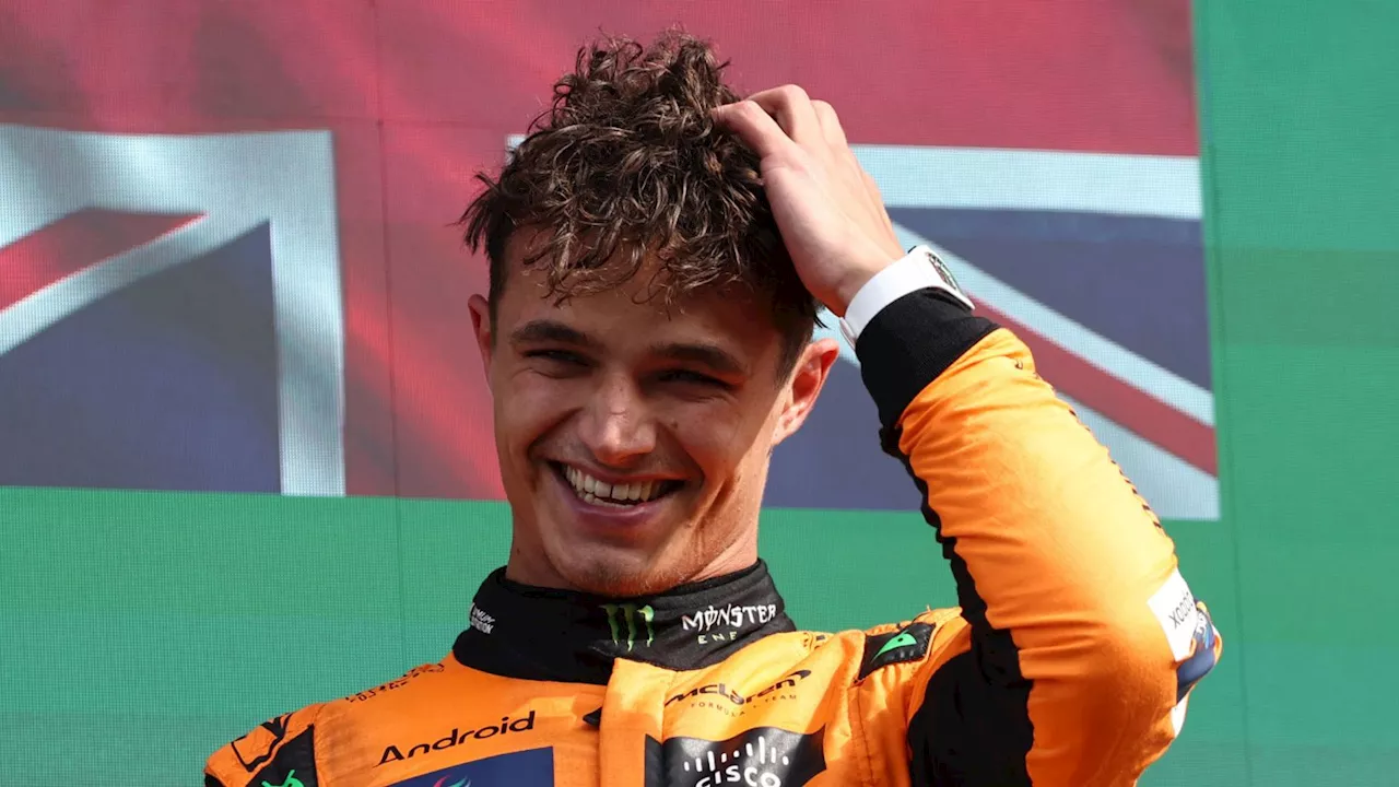 Dutch GP: Lando Norris recovers from poor start to beat Max Verstappen in dominant Zandvoort victory