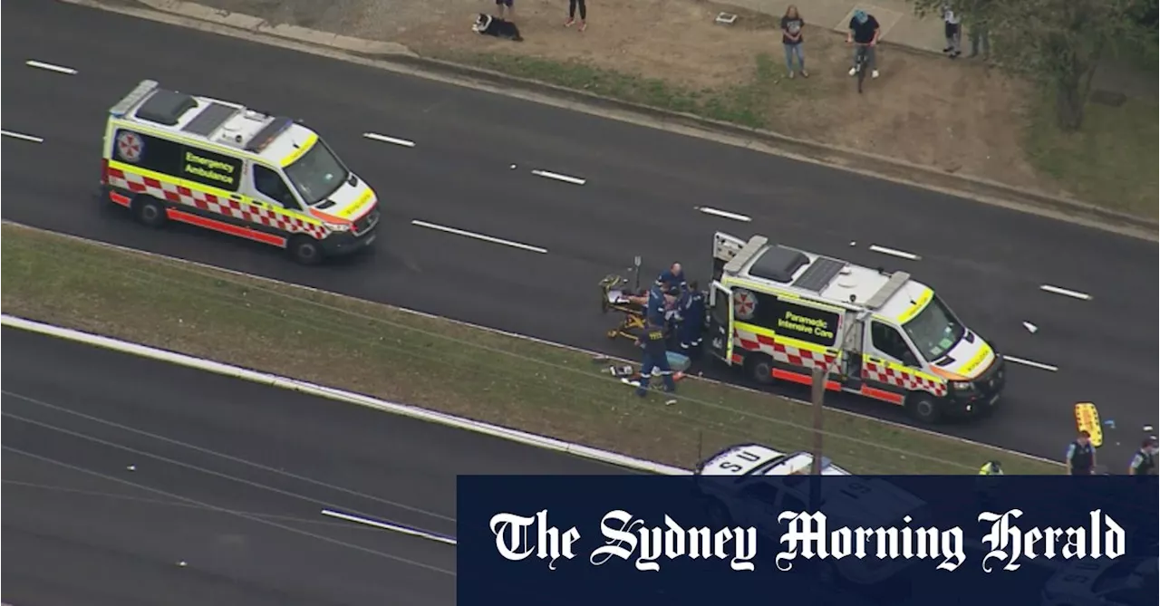 Southern Sydney stabbing spree closes highway