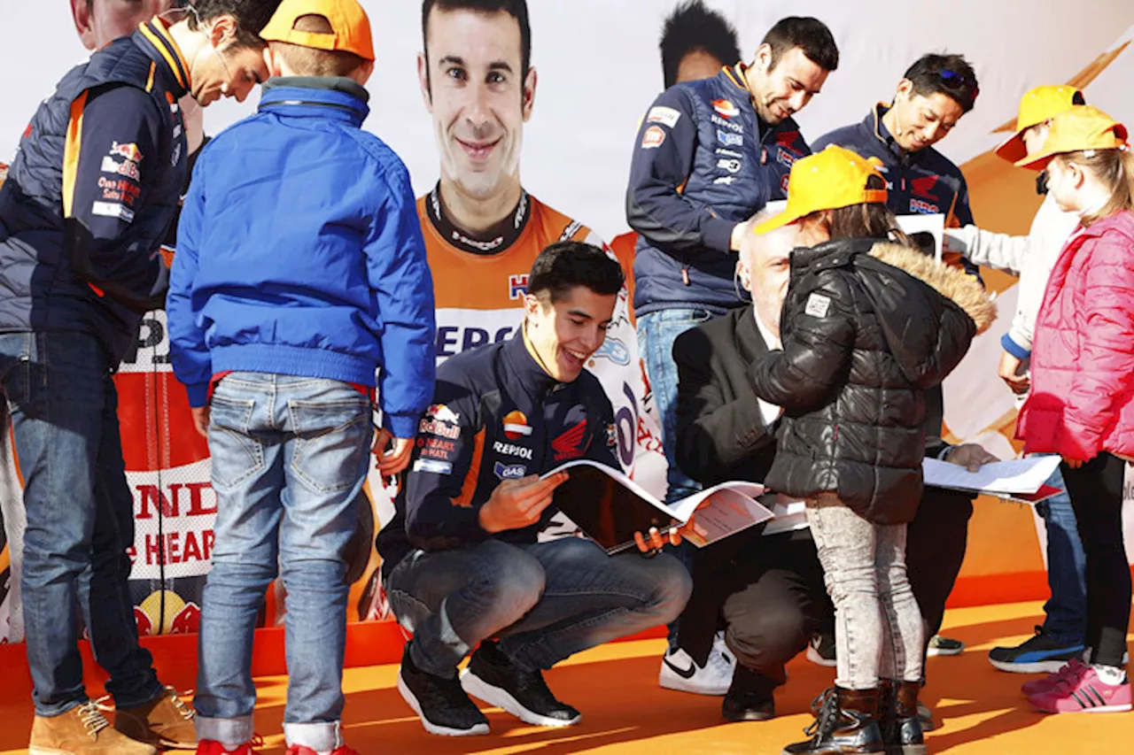 Marc Márquez und Dani Pedrosa: Schulbesuch in Spanien