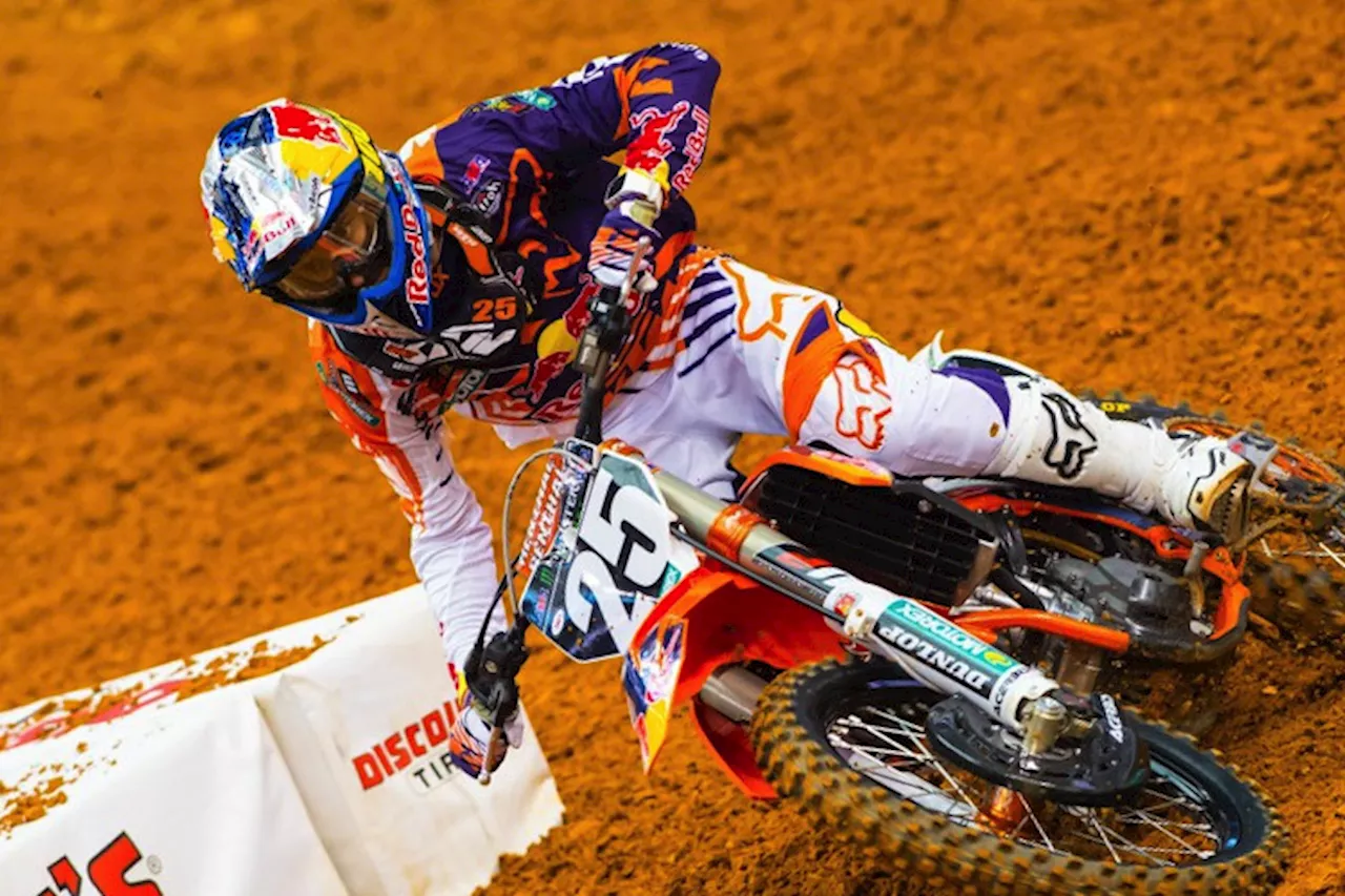 Marvin Musquin (KTM) geht an der Ostküste in Führung