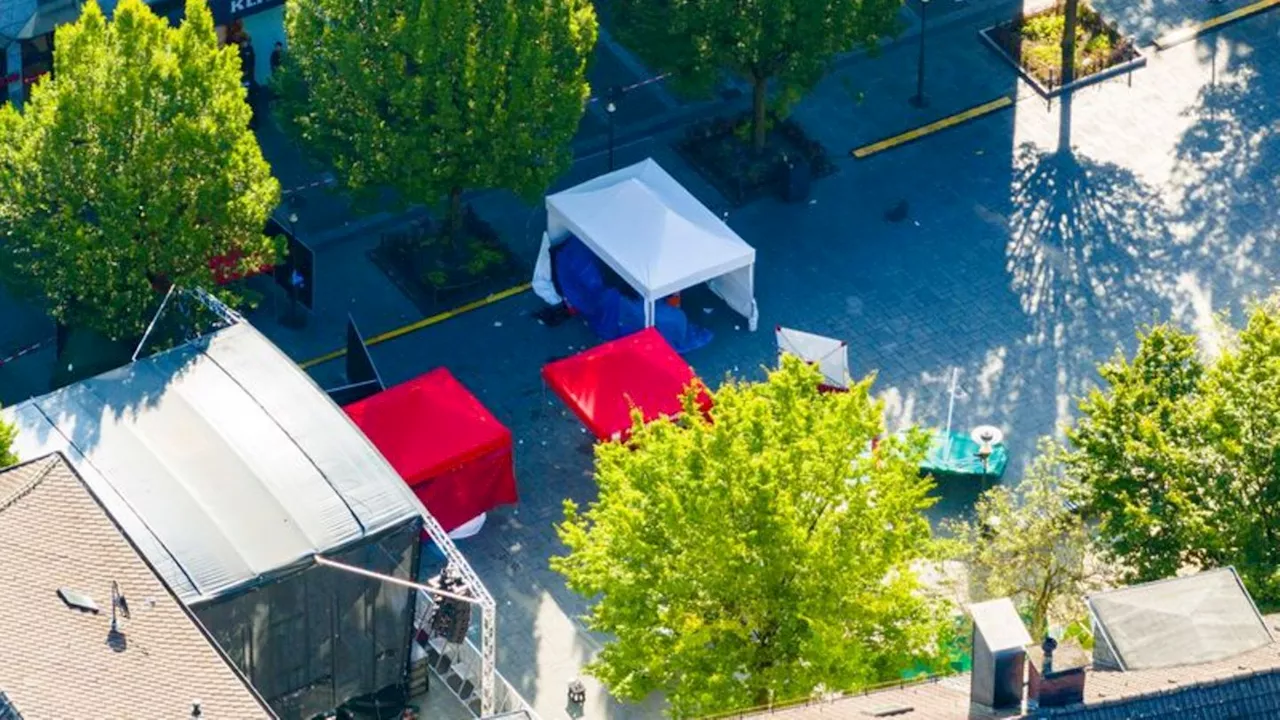 Attacke bei Stadtfest: Solinger Klinik: Alle Patienten sind über den Berg