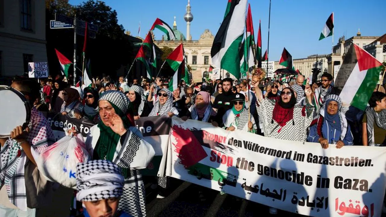 Nahost-Konflikt: Polizeieinsatz nach Pro-Palästina-Demonstration in Neukölln