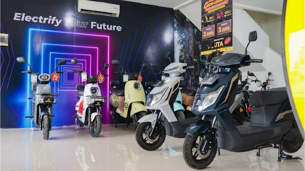 Genjot Penjualan Motor Listrik,United E-Motor Targetkan Buka 20 Store di 2024