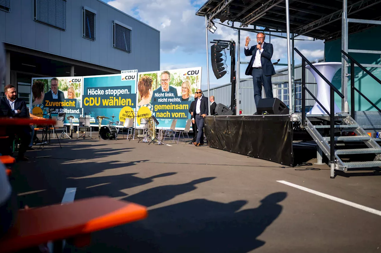 Thüringens CDU-Chef Mario Voigt: „CDU oder AfD lautet die Auseinandersetzung“