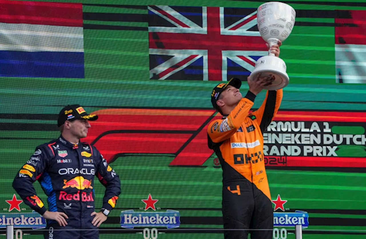 Lando Norris beats Max Verstappen at Dutch Grand Prix to ignite title hopes