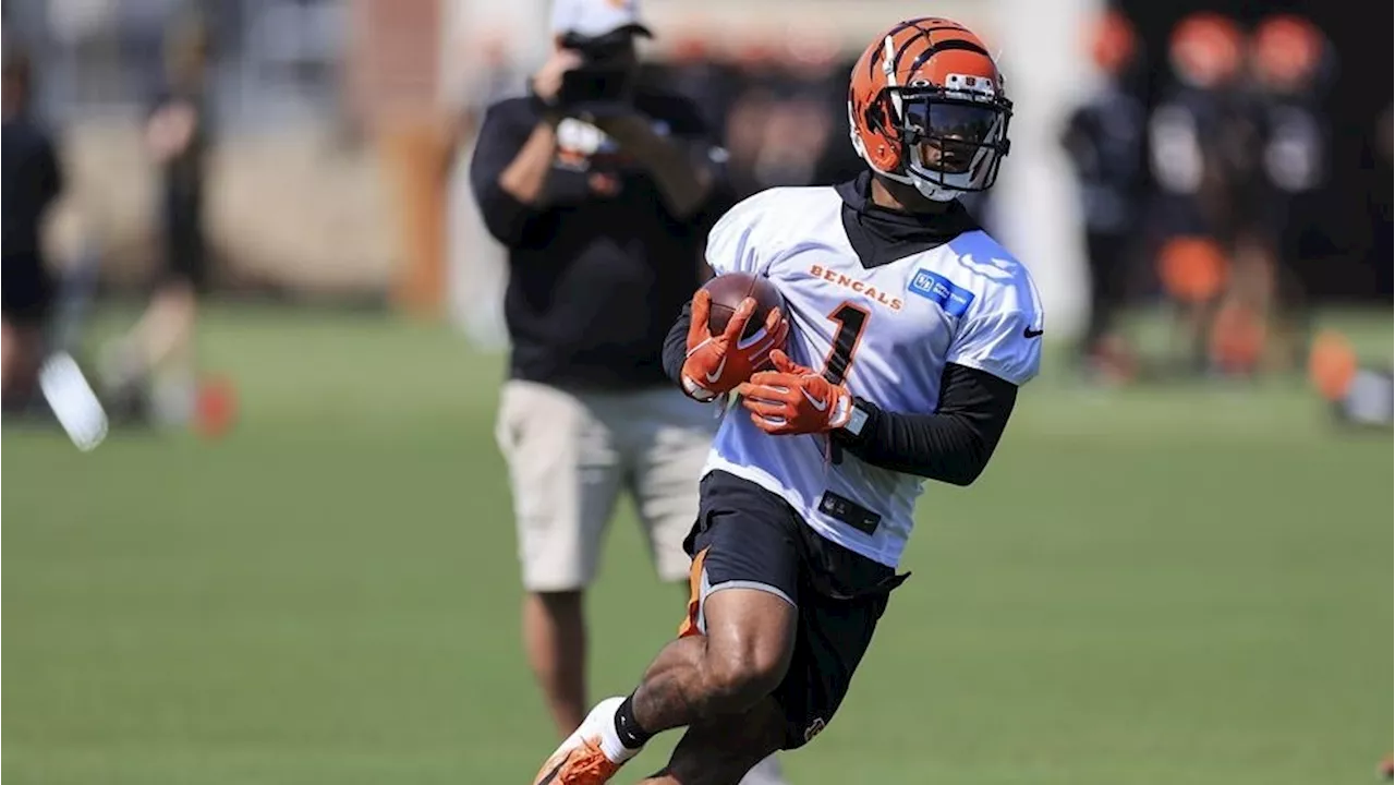 Bengals star receiver Chase returns to practice following contract 'hold in'