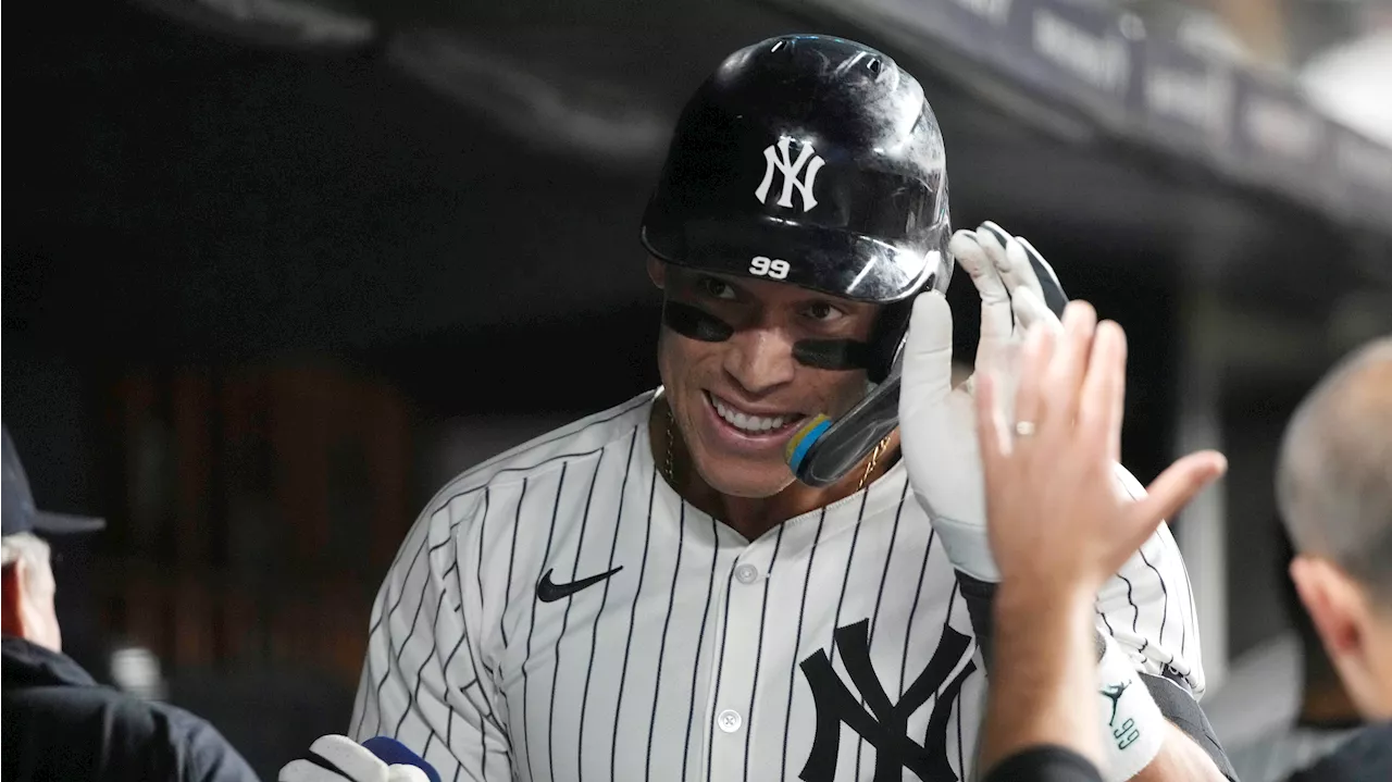 Judge hits 50th homer for Yankees, becomes fifth player to do it three times