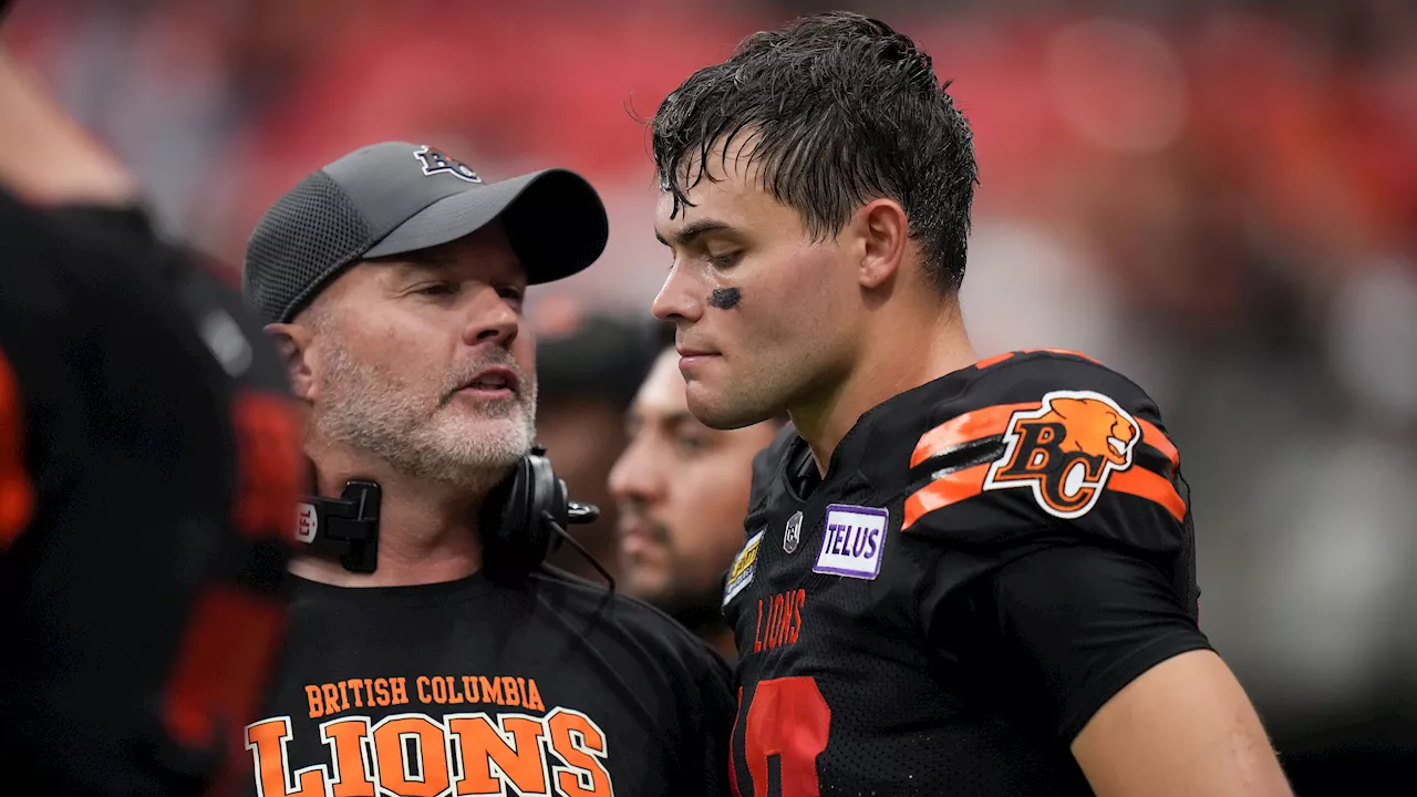 Lions HC Campbell unsure about starter for Week 13 rematch with Redblacks