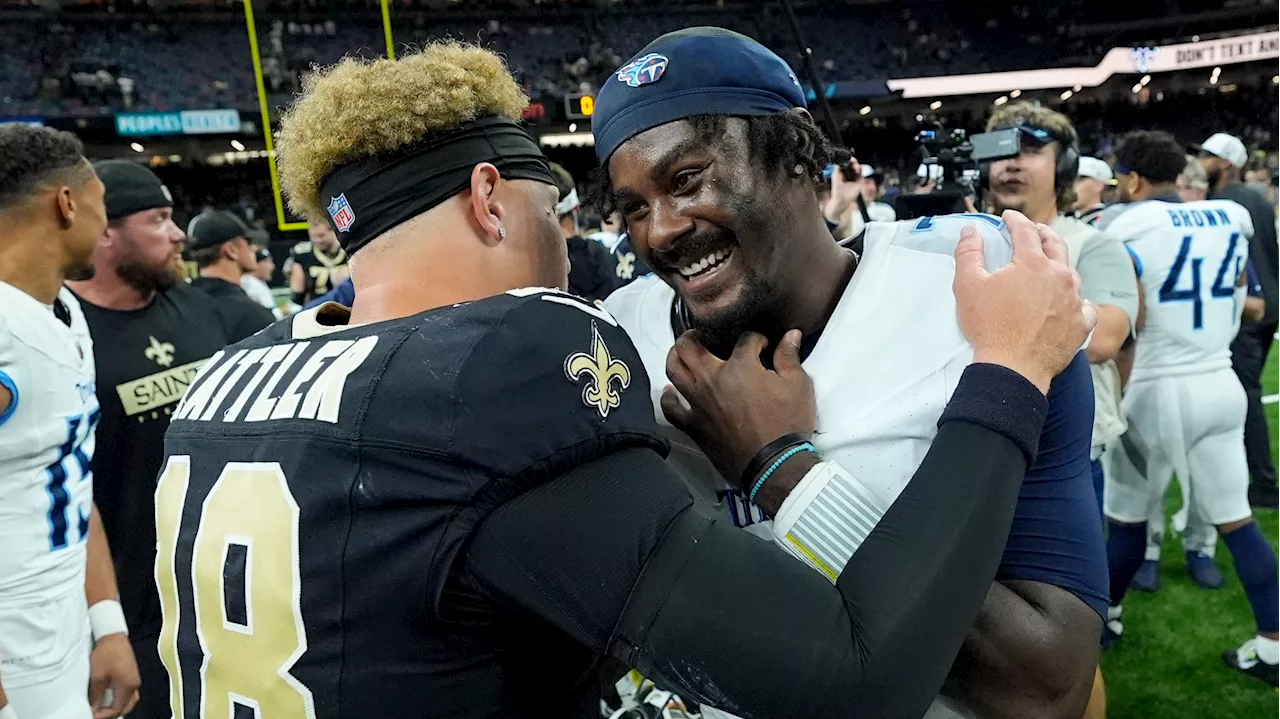 Saints QB Rattler shines, Willis' heroics leads Titans to preseason win