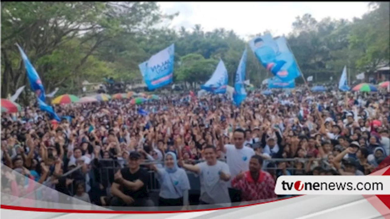 Lautan Manusia Berkumpul di Lapangan Gunung Sari Lombok Barat NTB, Ternyata Ini yang Terjadi