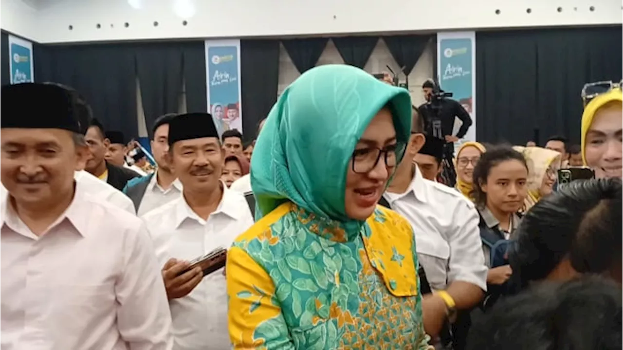 Airin Rachmi Diusung PDIP Maju di Pilgub Banten, Ratu Tatu: Tak Ada Syarat Pindah Parpol