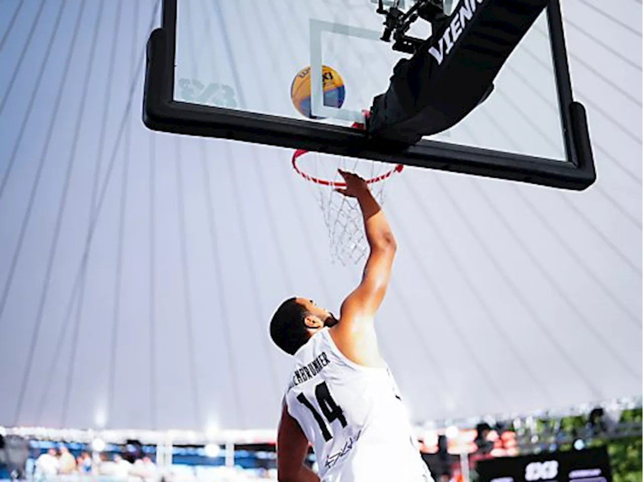 Österreichs Basketballer in Wien im Finale der 3x3-EM