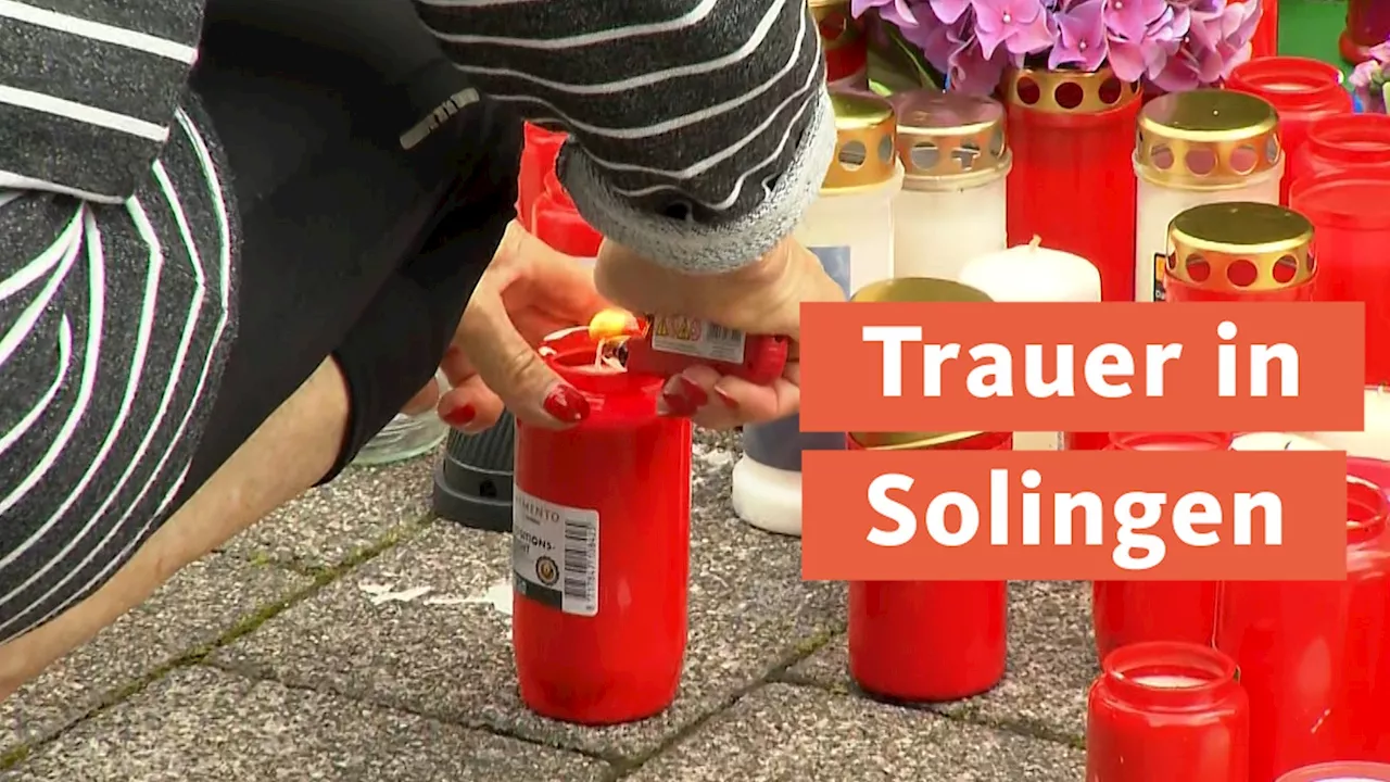 Trauerfeier nach Anschlag in Solingen