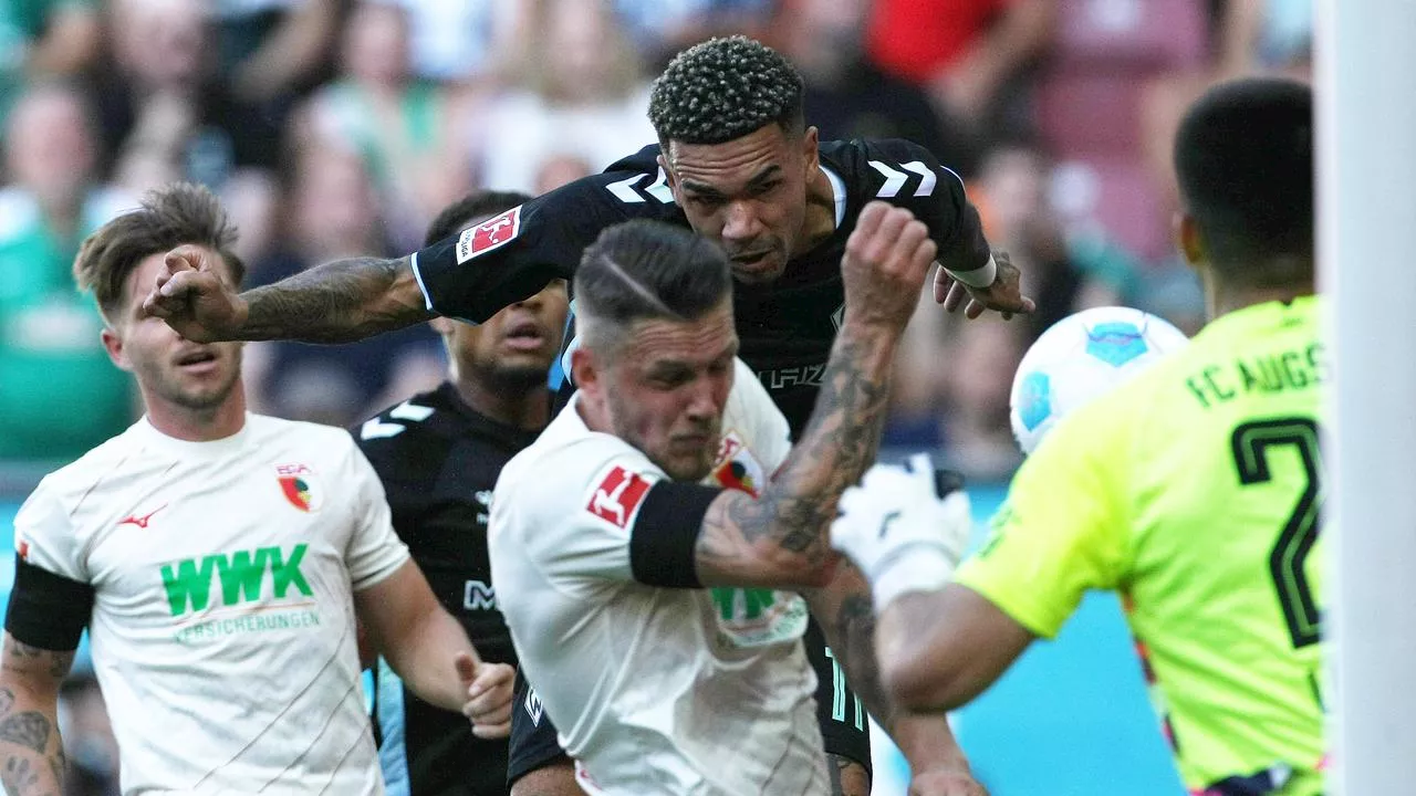 Bundesliga: VAR-Ärger beim 2:2 zwischen FCA und Bremen