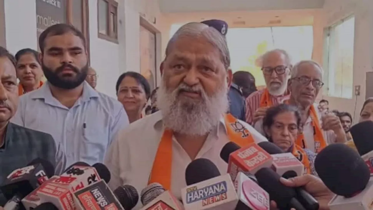 Ready For Haryana Elections Anytime...: Anil Vij Defends BJPs Election Readiness Amid Opposition Criticism