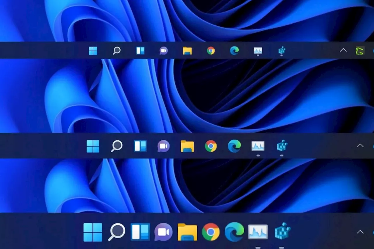 Windows 11 comment redimensionner la barre des tâches ? France