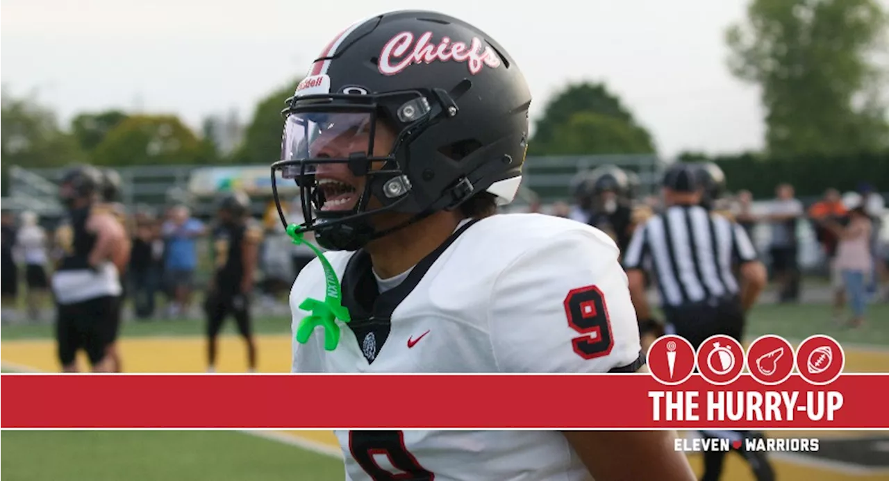 The Hurry-Up: Five-Star 2025 Ohio State QB Commit Tavien St. Clair Dazzles in Prep Opener, Says He Talks to Four-Star 2025 OL Micah DeBose Every Other Day As Buckeyes Work Toward Flip