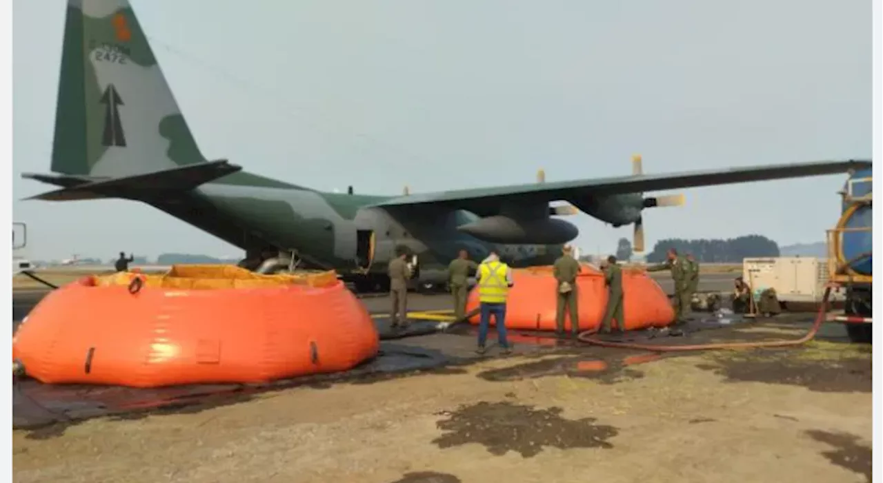 Brazil deploys military planes in 'war' on wildfires