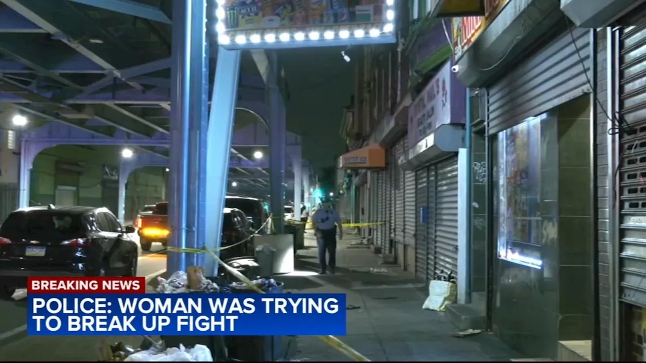 Bystander shot, killed trying to break up argument in Philadelphia's Kensington section