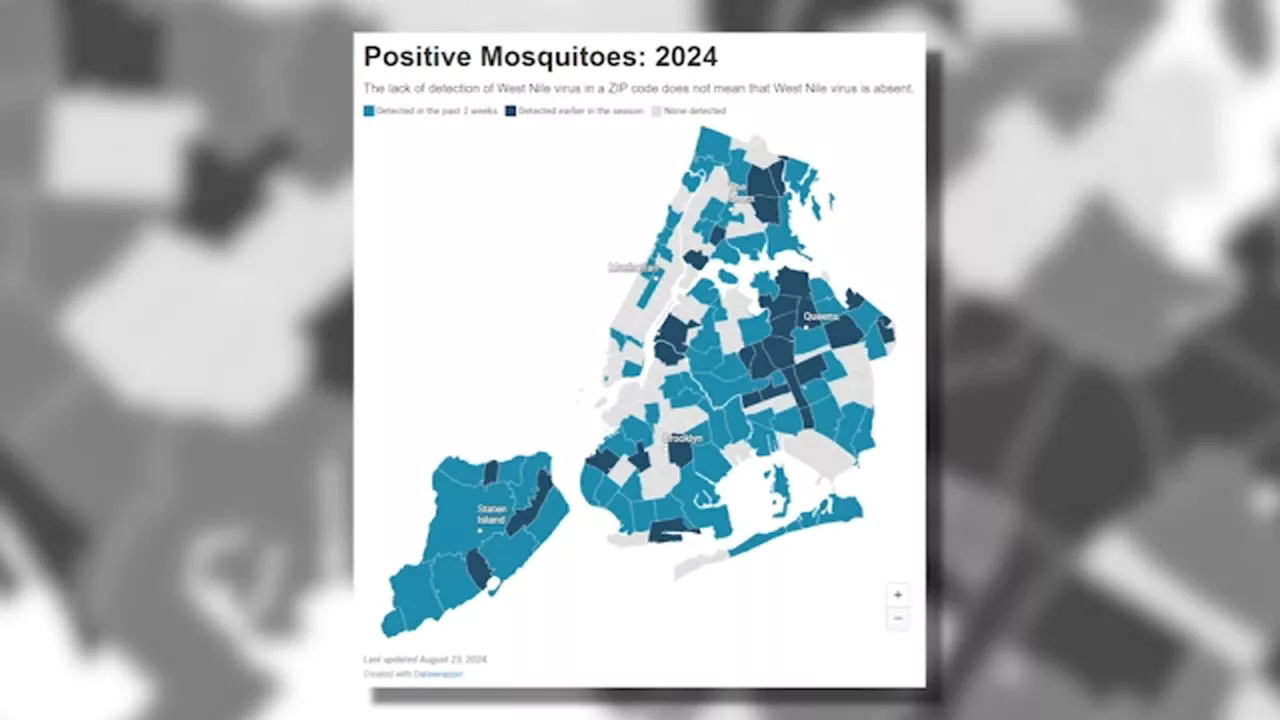 New York City to spray pesticides to help prevent spread of mosquitoes, diseases they may carry